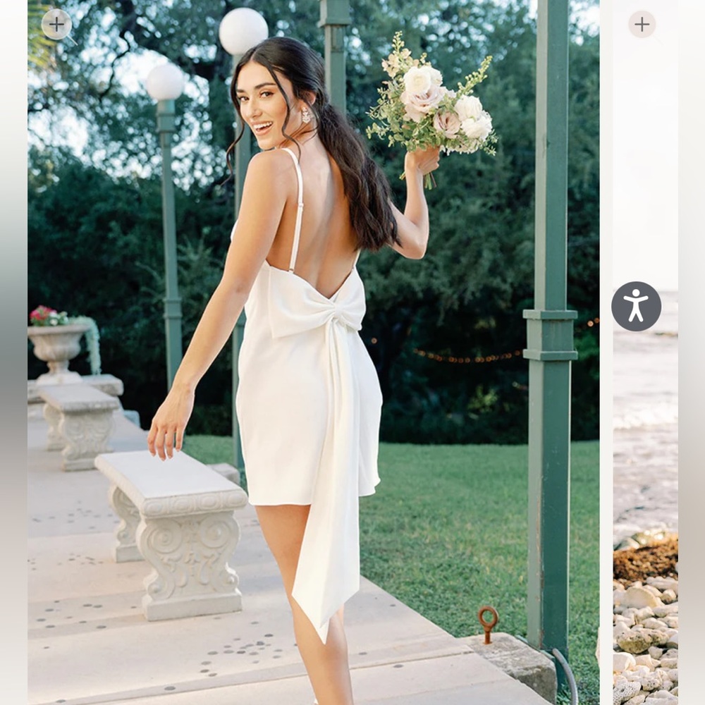 Revelry Steph Crepe Mini Dress